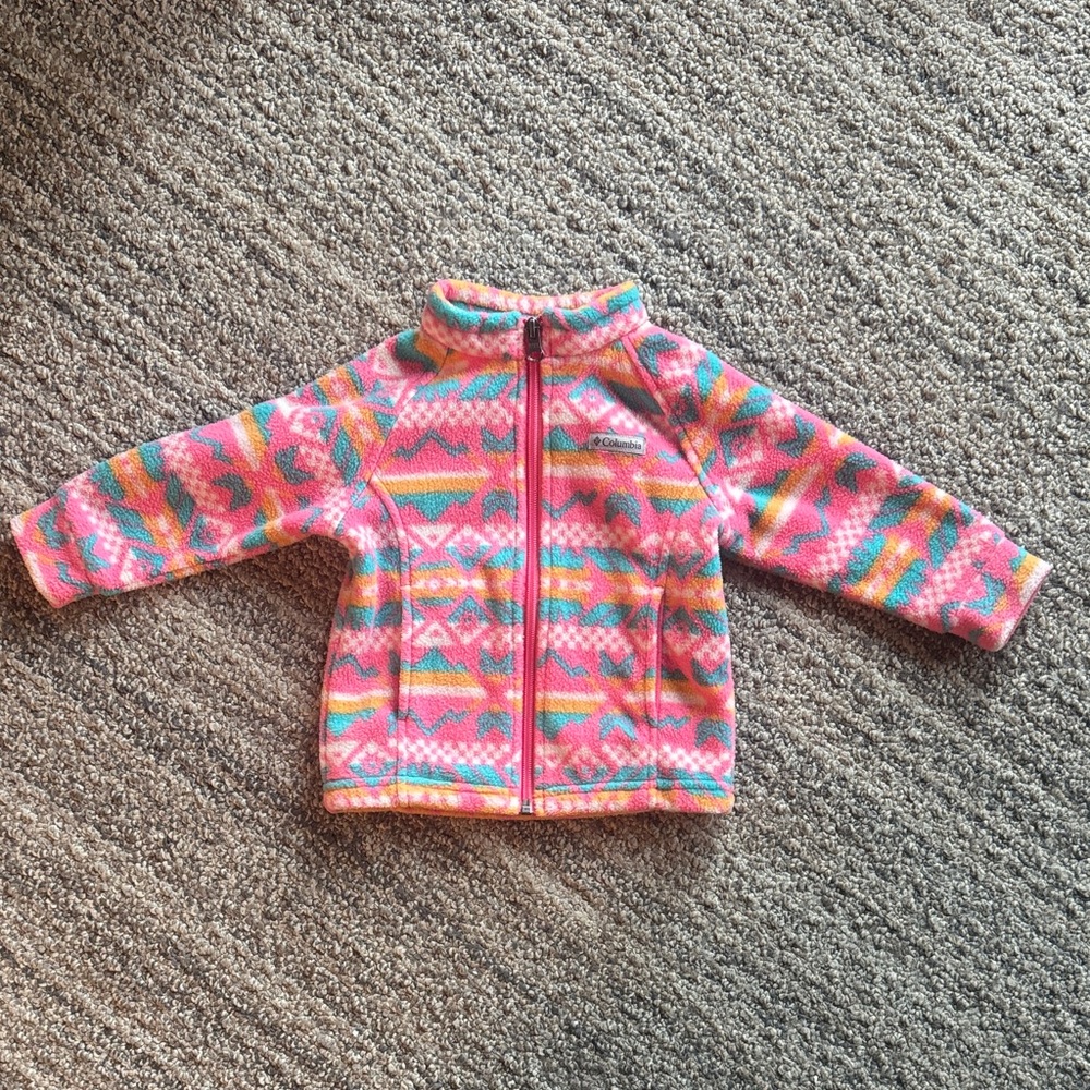 Columbia - Toddler Printed Fleece Jacket - Picture 3 of 4
